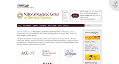 Desktop Screenshot of nrcdv.org